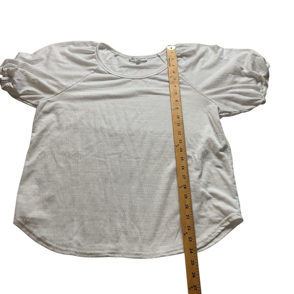 Jane and Delancey White Women's pullover Top L - Picture 9 of 10